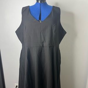 Torrid Aline Black Plus Size Dress 24 NWT